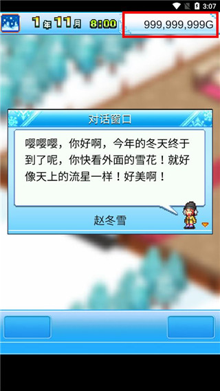 闪耀滑雪场物语无限金币版