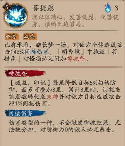 阴阳师寻香行技能属性介绍