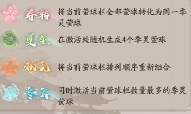 阴阳师化四季活动怎么玩