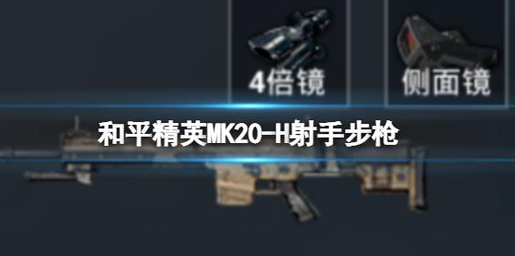 和平精英mk20射手步枪好用吗