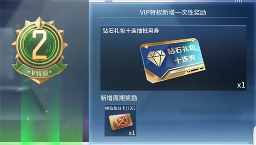 穿越火线手游vip特权怎么分