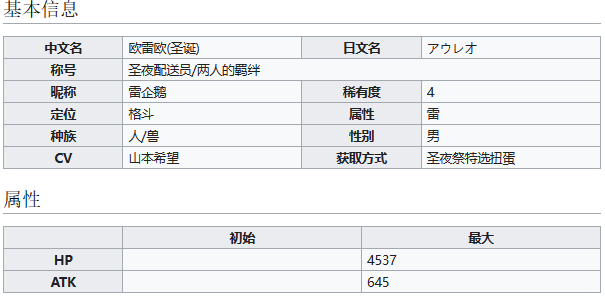 世界弹射物语圣夜配送员欧雷欧有什么技能