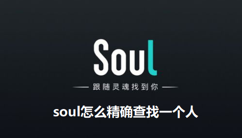 soul怎么精确查找一个人